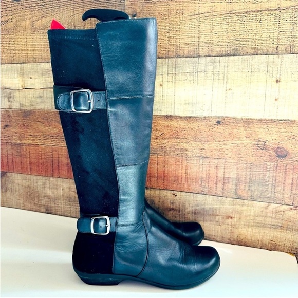 Dansko Odessa Knee High Leather Boots - Picture 2 of 11